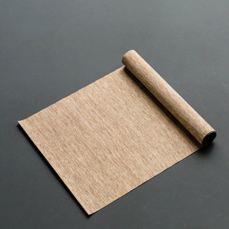 Ginkgo Biloba Tea Table Runner - Japanese Waterproof Fiber Mat
