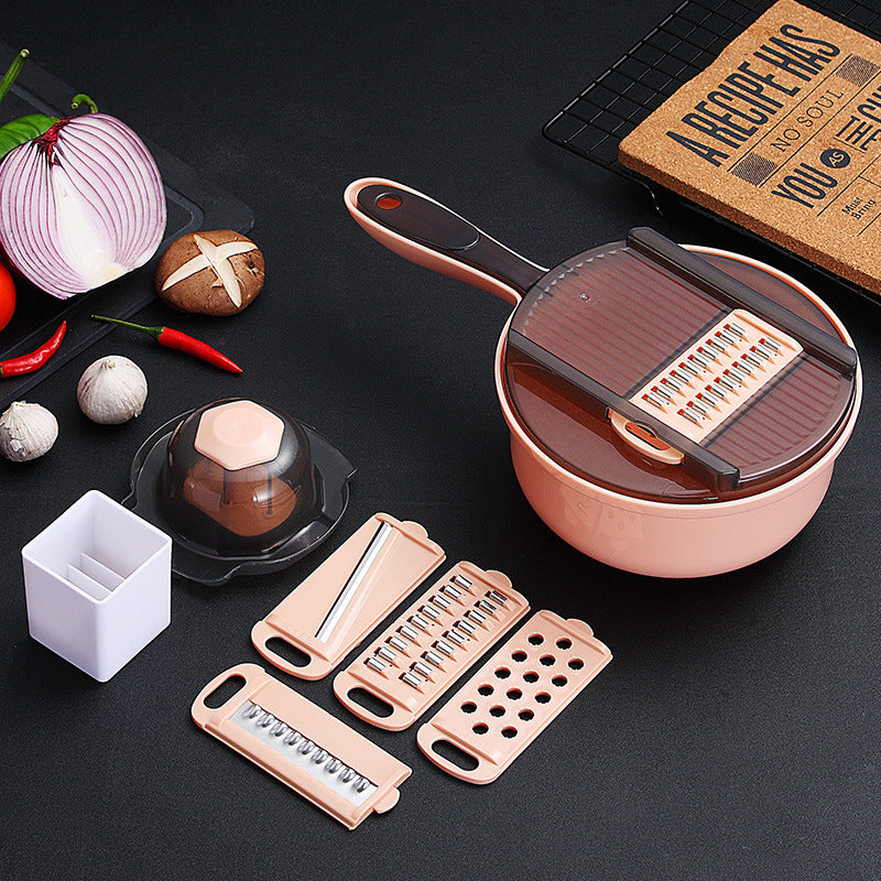 Multifunctional Slicer - Simple Home Vegetable & Fruit Cutter with 420 Stainless Steel Blades