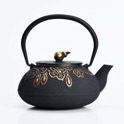 Akari Japanese Cast Iron Pot - 0.8–0.9L Semi-Handcrafted Tetsubin-Style Teapot