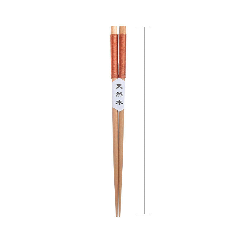 Japanese Natural Wooden Chopsticks - Hand-Polished Beech, Phoebe & Lotus Wood with Natural Lacquer Finish