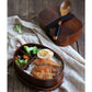 Japanese Style Wooden Bento Box - Minimalist Square Lunch Box