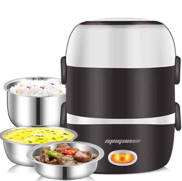 Compact Rice Cooker - 2L Mini Electric Cooker