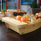 Pine Wooden Sushi Boat - Handcrafted Japanese-Style Serving Tray for Sushi & Sashimi Presentation