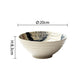 Japanese Ceramic Ramen Bowl - Handcrafted Large Noodle Bowl