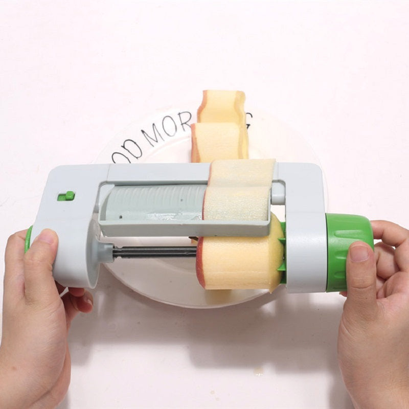 Kitchen Multifunctional Fruit Slicer - Compact Manual Cutter for Fruits & Vegetables