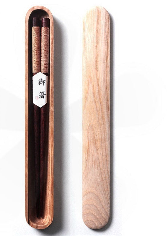 Luxury Japanese Wooden Pointed Chopsticks