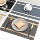 Japanese Waterproof & Oil-Proof Heat-Resistant Table Mats - PVC Light Luxury Placemats