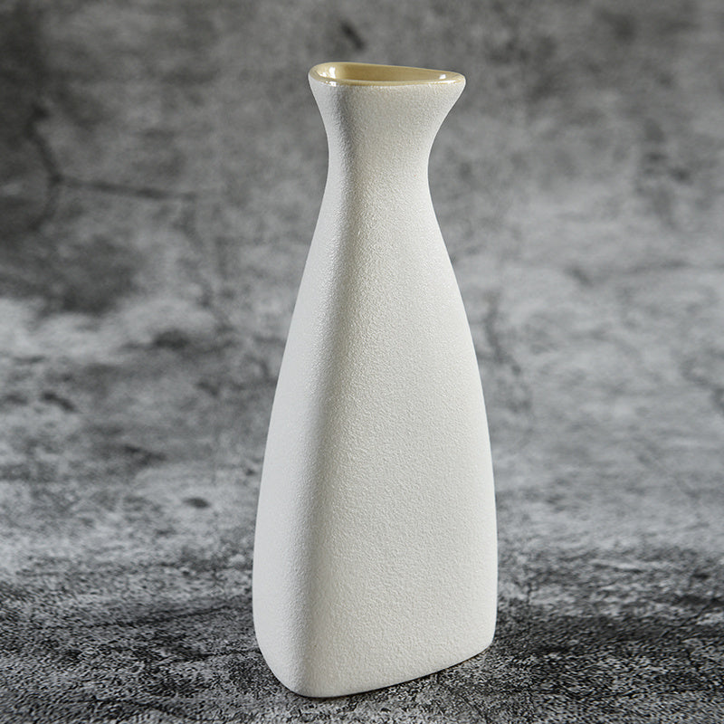 Japanese Sake Set - Handcrafted Ceramic Sake Pot & Cups, Ancient-Inspired Design