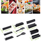 Sushi Machine Seaweed Roll Set - 10-Piece Sushi Mold Kit with Blade