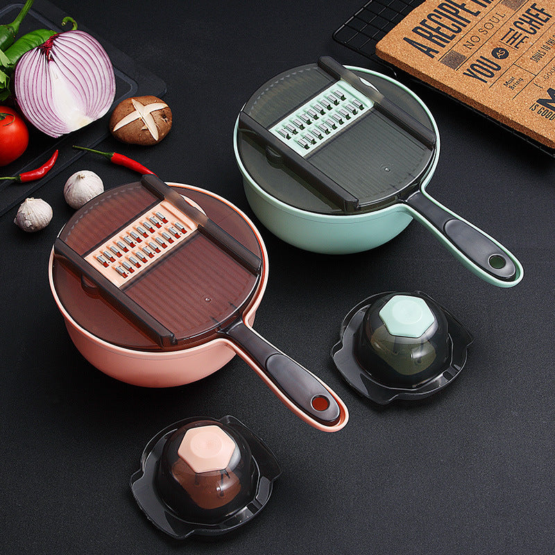 Multifunctional Slicer - Simple Home Vegetable & Fruit Cutter with 420 Stainless Steel Blades