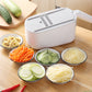 Kitchen Vegetable Slicer - Nordic-Style Multifunctional Manual Cutter