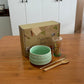 Matcha Tools Blender Set - Complete Bamboo Matcha Whisk & Bowl Set
