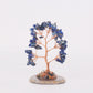 Japanese Healing Crystal Tree - Citrine & Red Agate Feng Shui Table Ornament