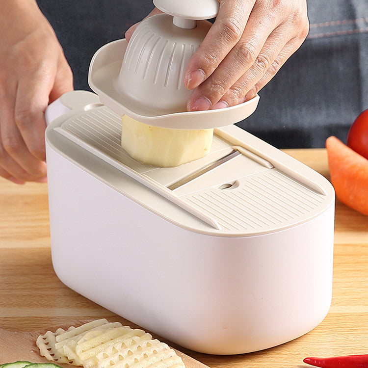 Kitchen Vegetable Slicer - Nordic-Style Multifunctional Manual Cutter