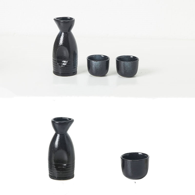 Japanese Ceramic Sake Cup - Retro Shochu & White Wine Cup, Hand-Glazed Mini Ceramic