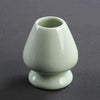 Traditional Ranzhu Matcha Mixer Set - Japanese Ceramic Tea Whisk Holder & Stand