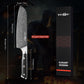 Kegani 7" Santoku Knife - 73-Layer AUS-10 Damascus Japanese Steel, Full-Tang G10 Handle with Case & Sheath