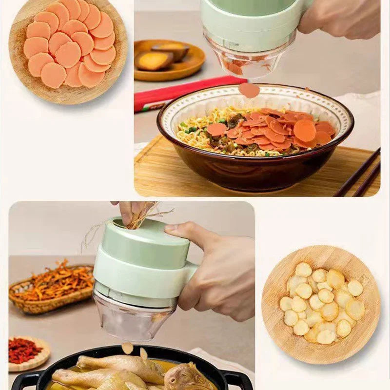 Wireless Electric Food Cutter & Chopper