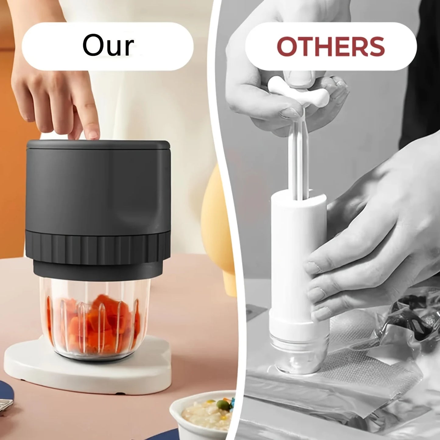 Reusable Mason Jar Vacuum Sealer – Seal, Open & Reseal Anytime