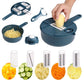 12-in-1 Vegetable Chopper with Container