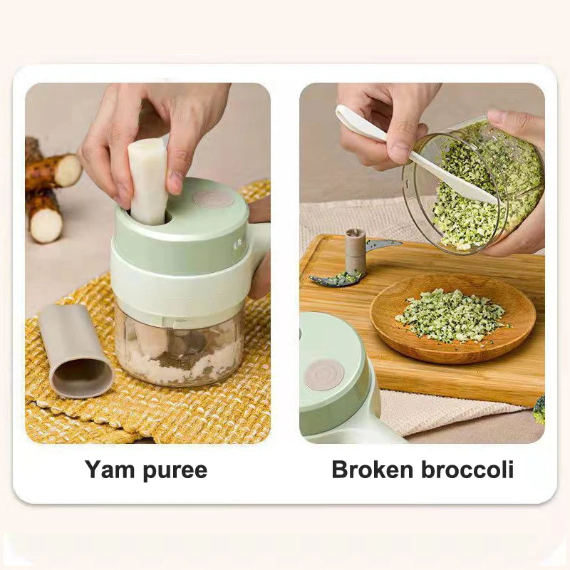 Wireless Electric Food Cutter & Chopper