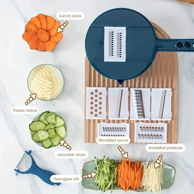 12-in-1 Vegetable Chopper with Container