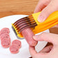 Quick-Slice Kitchen Tool – Effortless Banana, Sausage & Cucumber Cutter