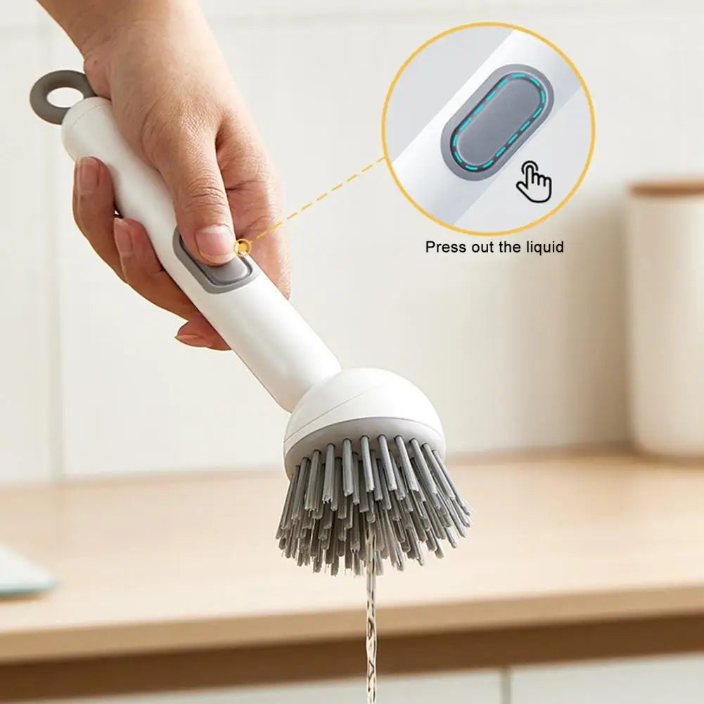 Dish Scrub Brush with Handle