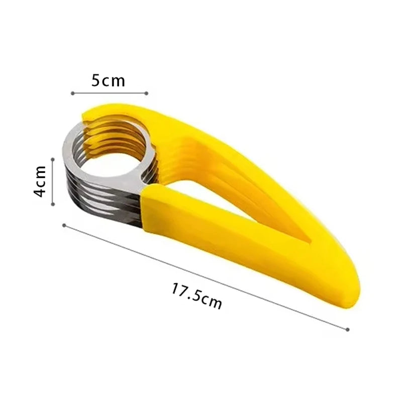 Quick-Slice Kitchen Tool – Effortless Banana, Sausage & Cucumber Cutter