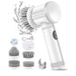 Electric Spin Scrubber with 5 Brush Heads