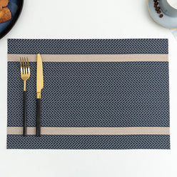 Japanese Waterproof & Oil-Proof Heat-Resistant Table Mats - PVC Light Luxury Placemats