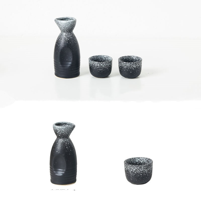 Japanese Ceramic Sake Cup - Retro Shochu & White Wine Cup, Hand-Glazed Mini Ceramic