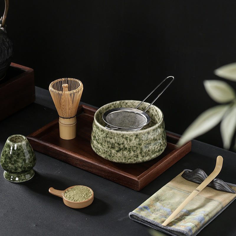 Japanese Matcha Tea Set - Handcrafted Ceramic