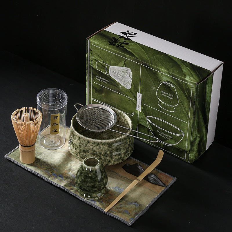 Japanese Matcha Tea Set - Handcrafted Ceramic