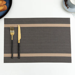 Japanese Waterproof & Oil-Proof Heat-Resistant Table Mats - PVC Light Luxury Placemats