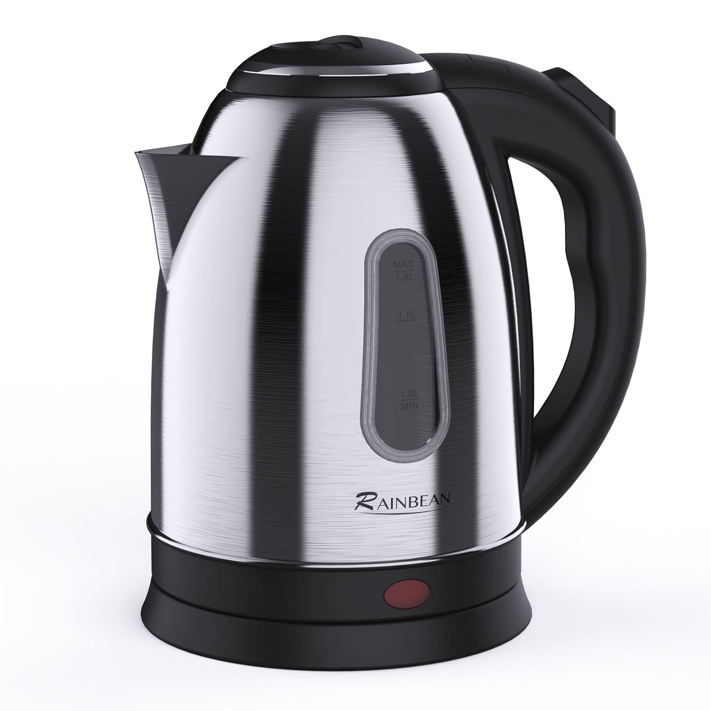 Electric Kettle Water Boiler - 1.8L Stainless Steel Kettle for Tea & Coffee, Auto Shut-Off & Boil-Dry Protection