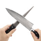 Diamond Knife Sharpener - Japanese-Style Diamond Sharpening Rod for Knives, Scissors & Tools