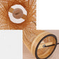 Creative Japanese Table Lamp - Minimalist Bamboo Wood Bedside Light