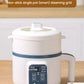 Household Mini Rice & Porridge Cooker - Ceramic Liner, Non-Stick Design