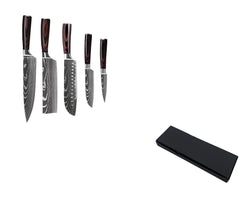10-Piece Chef’s Knife Set - Premium Stainless Steel Kitchen Set with Ergonomic Handles