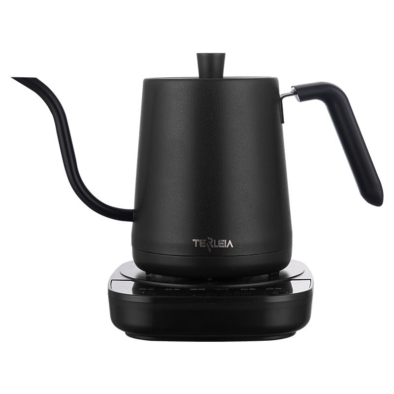 Slender Mouth Electric Kettle - Compact Stainless Steel Touch-Control Kettle