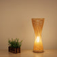 Creative Japanese Table Lamp - Minimalist Bamboo Wood Bedside Light