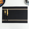 Japanese Waterproof & Oil-Proof Heat-Resistant Table Mats - PVC Light Luxury Placemats